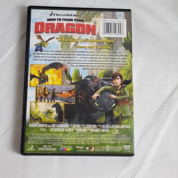 How to Train Your Dragon (DVD, DreamWorks) - Picture 3 of 3